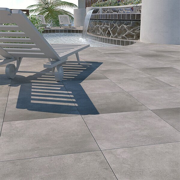 Banas Alaskan Grey Porcelain Paver